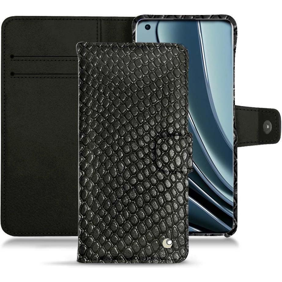 Noreve Lederschutzhülle Wallet (OnePlus 10 Pro), Smartphone Hülle, Schwarz