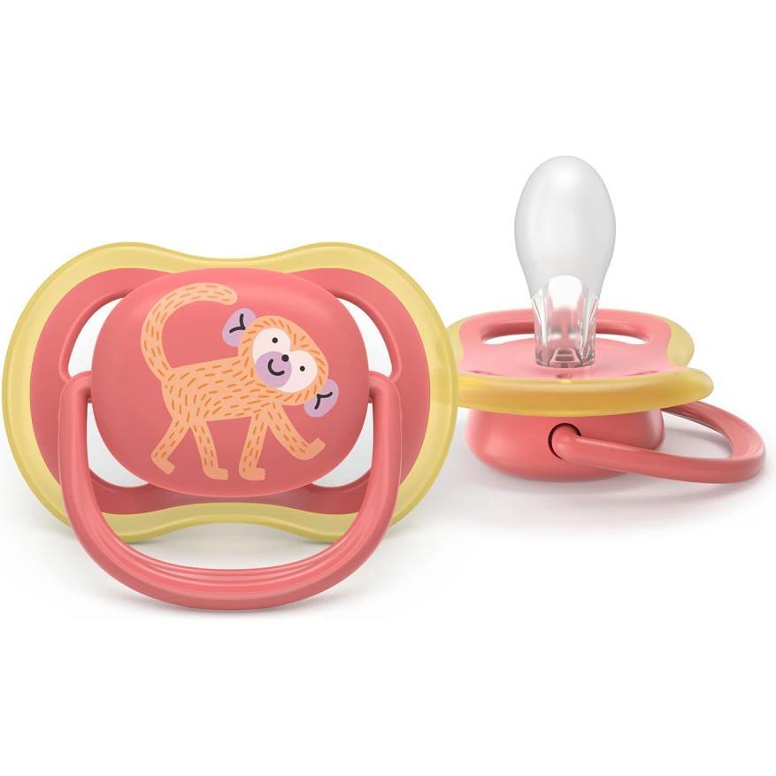 Philips Avent, Ciuccio, Ultra Air Deco maneklitis 18M+ meitenem (2 gab) (2x)