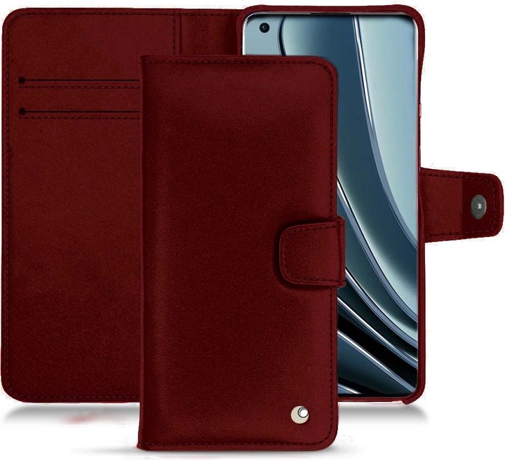 Actual product image Noreve Leather wallet with horizontal flap (OnePlus 10 Pro)