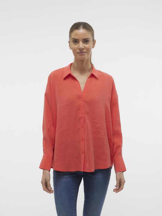 Produktbild Vero Moda Vmqueeny L/S Oversized Shirt Exp Ga Hemd (XS)