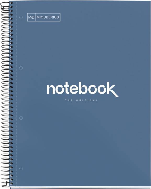 Actual product image Miquelrius Notizbuch 5 A4 120 SQU.90G EMOTIONS NAVY blau (A4, Dotted)