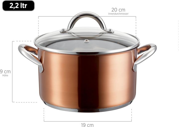 Productafbeelding Mäser Asterion (24 cm, Koekenpan, Roestvrij staal)