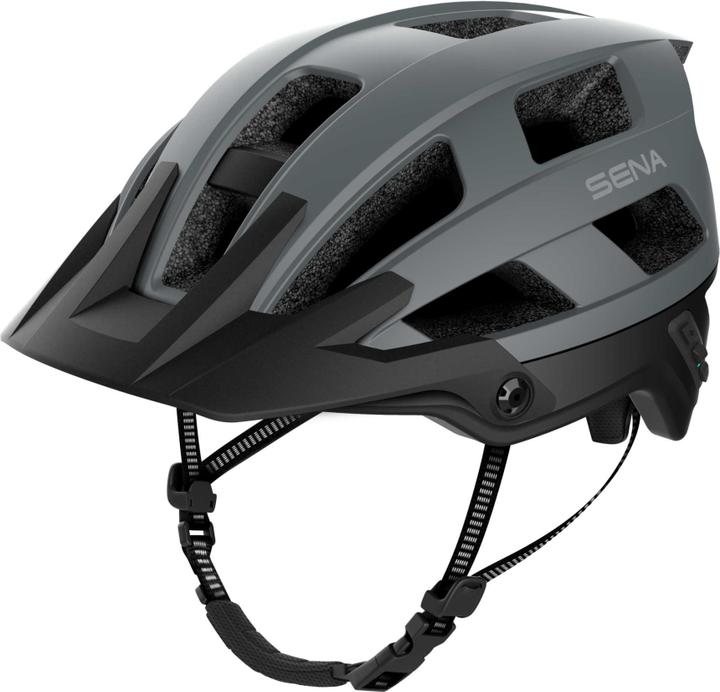 Produktbild Sena M1 EVO - Matt Grey (M) / No FM (55 - 59 cm)