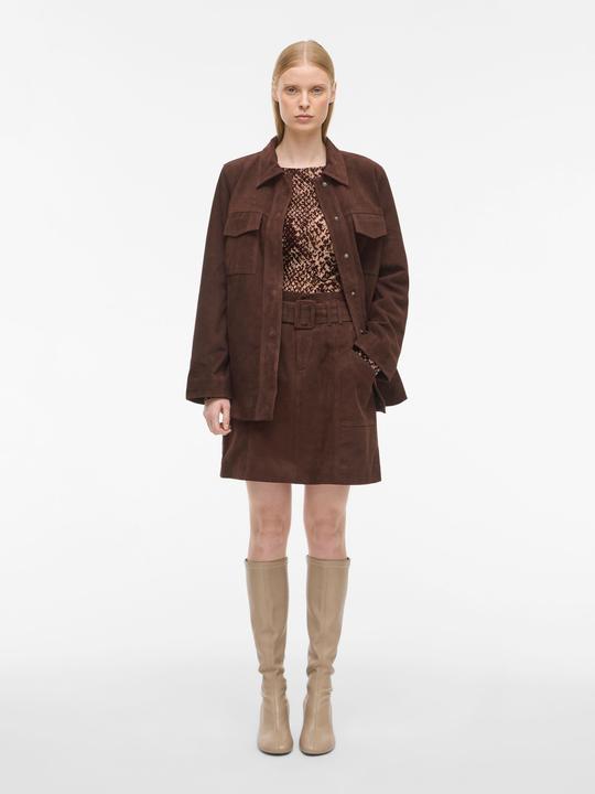 Actual product image Rouge Edit Wildleder Minirock (42)