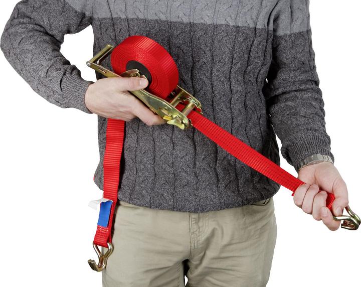 Produktbild Kerbl Quickloader Automatikzurrgurt 600/1200kg, 4,5m, Spitzhaken