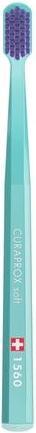 Produktbild Curaprox Toothbrush CS 1560 Soft for Adults with 1560 Soft CUREN Bristles Turquoise-Violet (Weich, 1 x)
