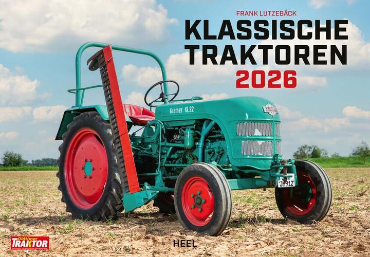 Produktbild Klassische Traktoren Kalender 2026 (Deutsch)
