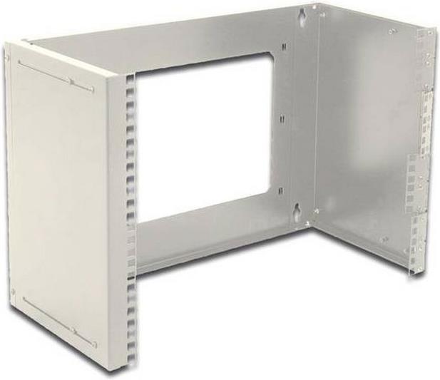Produktbild Digitus 8HE Wandmontage Patch-Halter 3608x528x225 mm tiefenverstellbar (8 HE, 19 Zoll Rack)