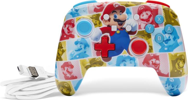 Produktbild PowerA Switch Controller Enhanced wired Mario Hero (Switch)