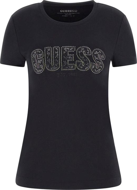 Immagine prodotto Guess T-shirt girocollo in pizzo donna (M)