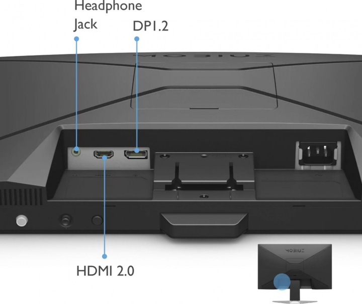Actual product image BenQ Mobiuz EX240N (1920 x 1080 pixels, 23.80")