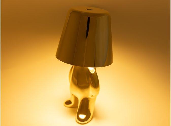 Produktbild Cocon Goldene Tischleuchte CAPTAIN, Dimmbar: nicht dimmbar