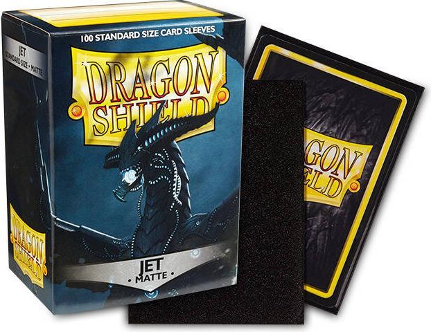 Actual product image Arcane Tinman ART11024 - Matte - Jet (100) Card Sleeves