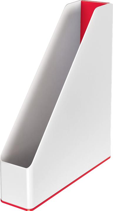 Produktbild Leitz Stehsammler WOW A4 weiss/rot (A4)