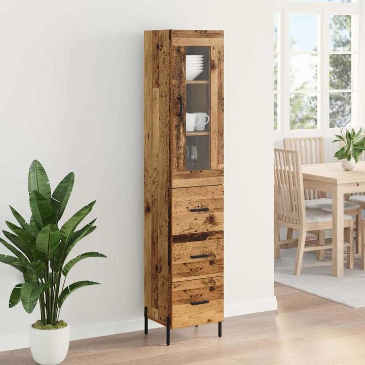 Image du produit vidaXL Highboard Aufbewahrung (34.50 x 34 x 180 cm)