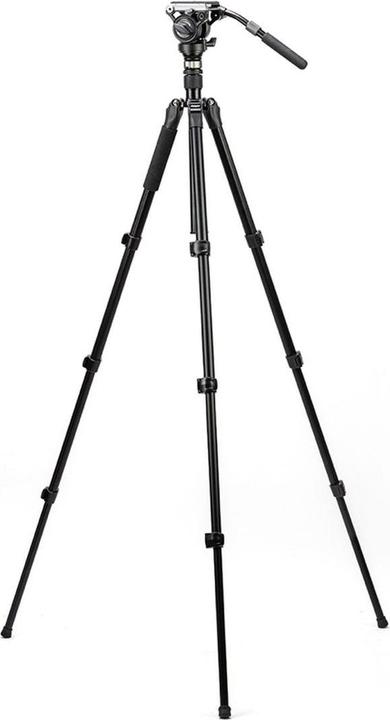 Actual product image Fotopro S5i Pro Video Tripod (Metal)