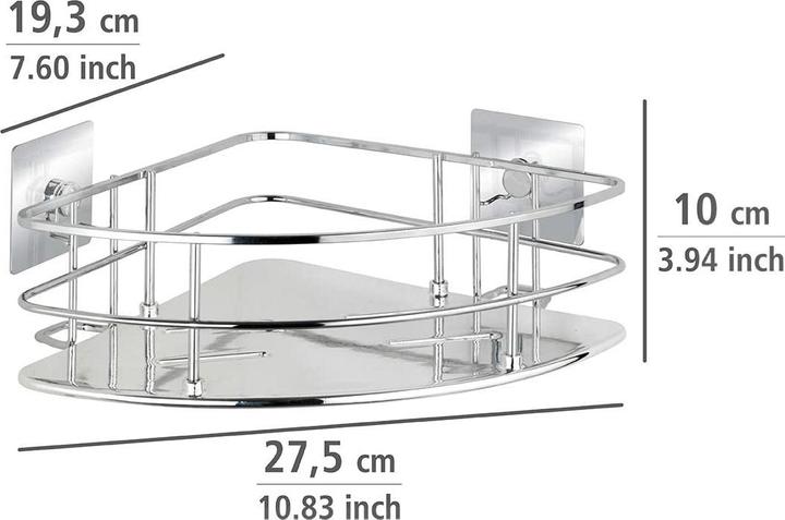 Produktbild Wenko Eckablage (19.30 x 27.50 x 10 cm)