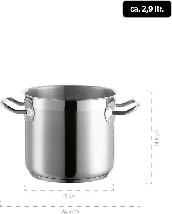 Productafbeelding Mäser Professional (16 cm, Steelpan, Roestvrij staal)