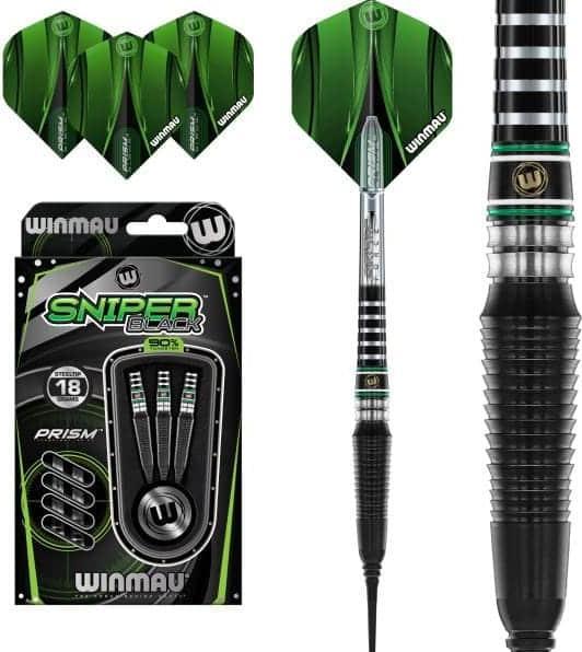 Immagine prodotto Winmau Sniper Black v2 Softtip (20 g)