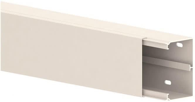Produktbild GGK Kanal LFG 60x90 1020 cremeweiss mit Montageschiene (1600 cm)