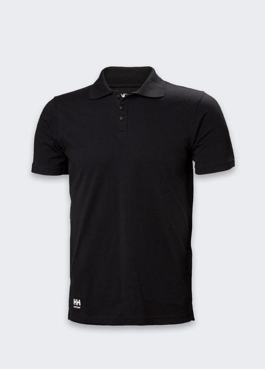 Immagine prodotto Helly Hansen Workwear Marškinėliai HELLY HANSEN Manchester Polo, juodi L (L)