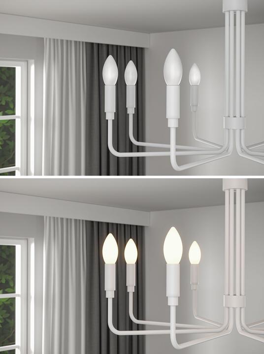 Produktbild Paulmann Classic White Kerze (E14, 4.50 W, 470 lm, 1 x, F)