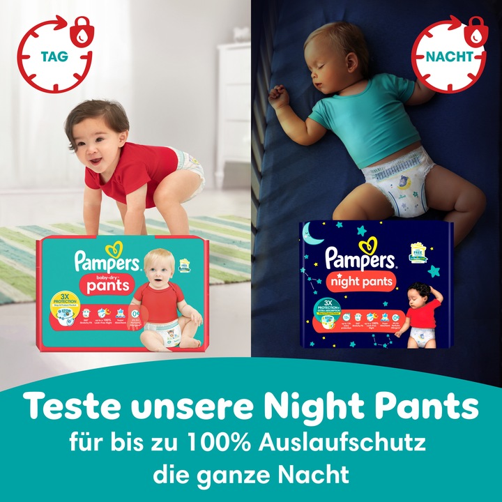 Produktbild Pampers Baby-Dry Pants (Gr. 5, Monatsbox, 160 Stück)