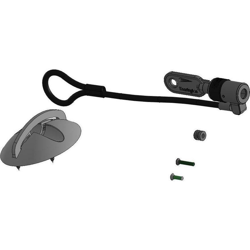 Ergonomic Solutions ClickSafe Single Lock, Notebook Security