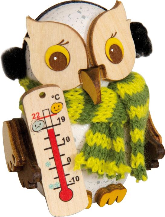 Kuhnert Deko "Mini Eule" - Wahl aus versch. Varianten - Handarbeit aus Holz