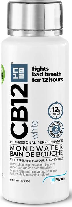 CB12 Mouthwash White 250 Ml (250 ml, Mouthwash)