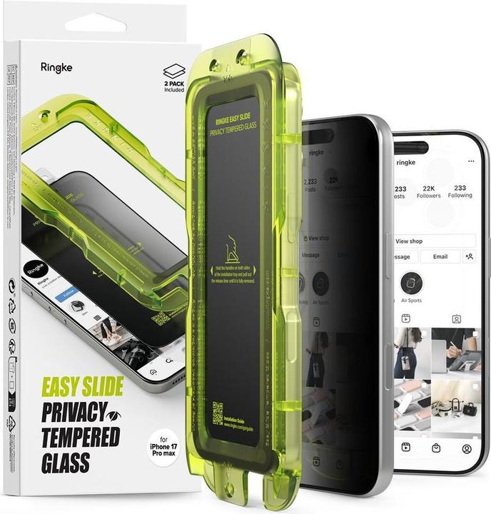 Produktbild Ringke Easy Slide (2 Stk., Apple iPhone 17 Pro Max)