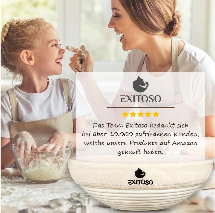 Produktbild Exitoso Gärkörbchen zum Brotbacken