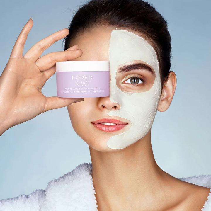 Immagine prodotto Foreo Maschera attiva per pori e punti neri KIWI (Active Pore & Blackhead Mask) 100 g (100 g)