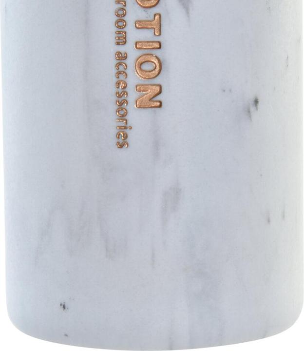 Immagine prodotto DKD Home Decor Seifenspender Marmor Weiss natürlich Harz Kautschuk Kunststoff