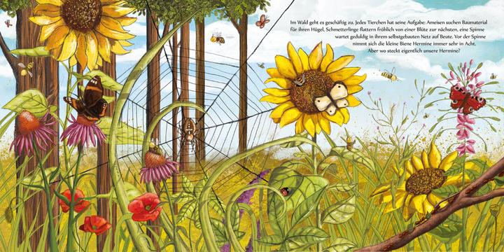 Produktbild Kleine Biene Hermine, wo bist du zu Haus? (Deutsch, Andrea Reitmeyer, 2018)