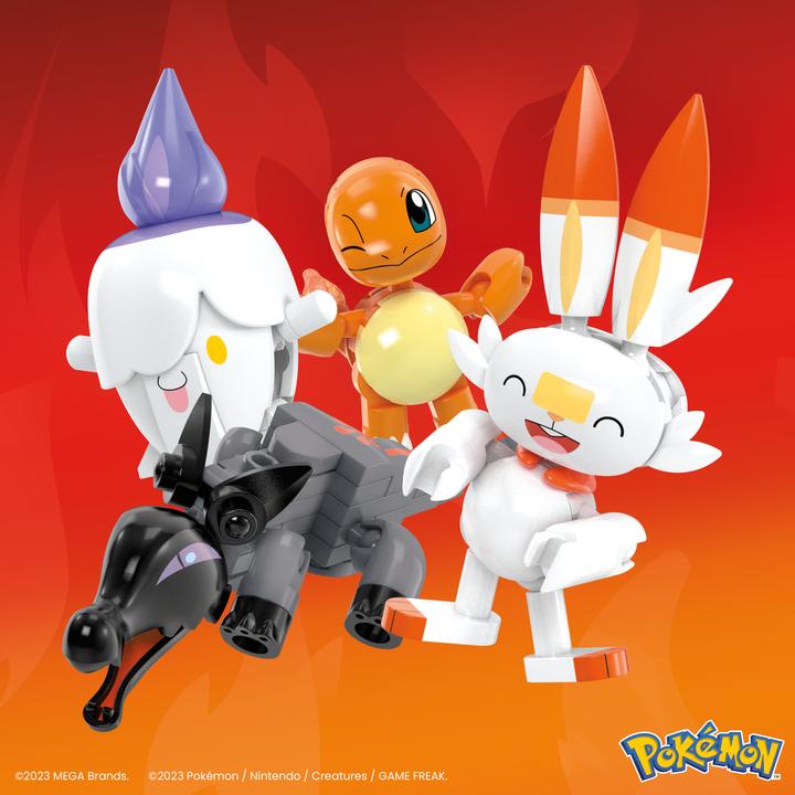 Produktbild Pokémon MEGA 4 Feuer-Typ Sets