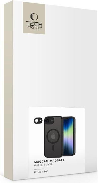 Produktbild Tech-Protect MagCam MagSafe iPhone 16e Case - Matte Black (Apple iPhone 16e, Apple iPhone 17e)