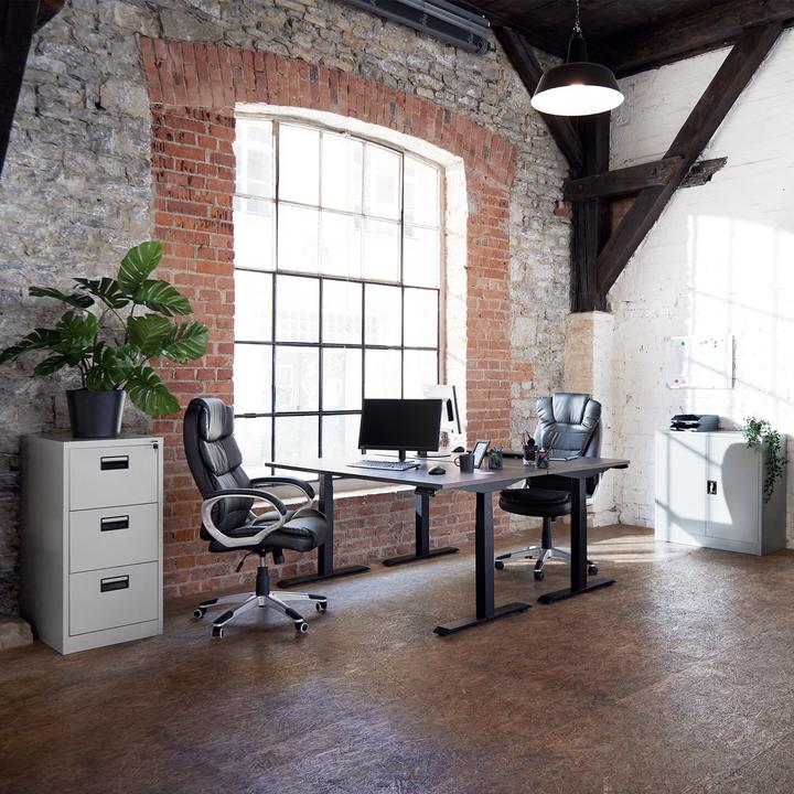 Image du produit tectake Armoire de bureau (62,5 x 46 x 103 cm)