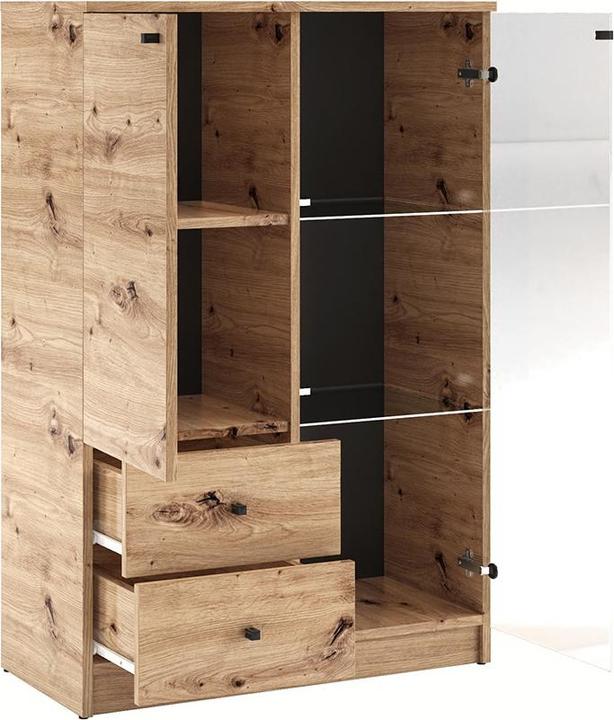 Actual product image ADRK Furniture EviVitrine with LED lighting