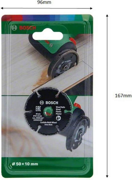 Immagine prodotto Bosch Zubehör Multiruota in metallo duro