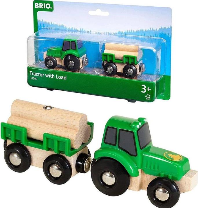 Productafbeelding Brio Houten trekker met lading