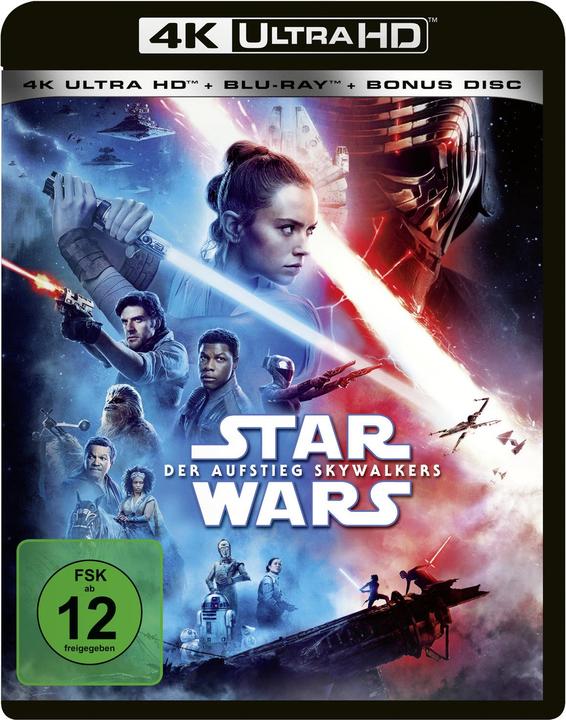 Produktbild Star Wars - Der Aufstieg Skywalkers (4k Blu-ray, 2019, Deutsch)