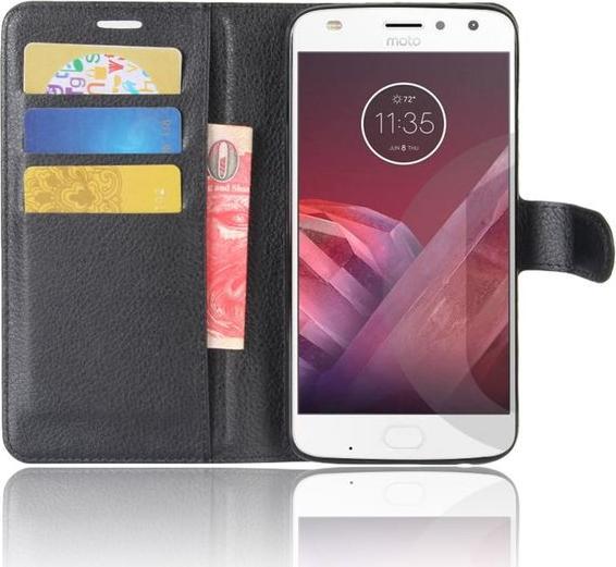 Immagine prodotto MU Classic Copertina in pelle con texture litchi (Motorola Moto Z2 Play)