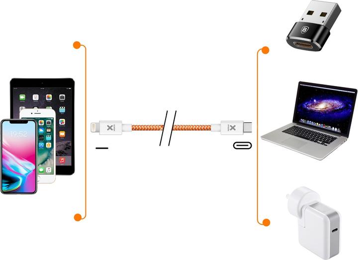 Produktbild Xtorm USC-C Lightning Cable (1 m, USB 2.0)