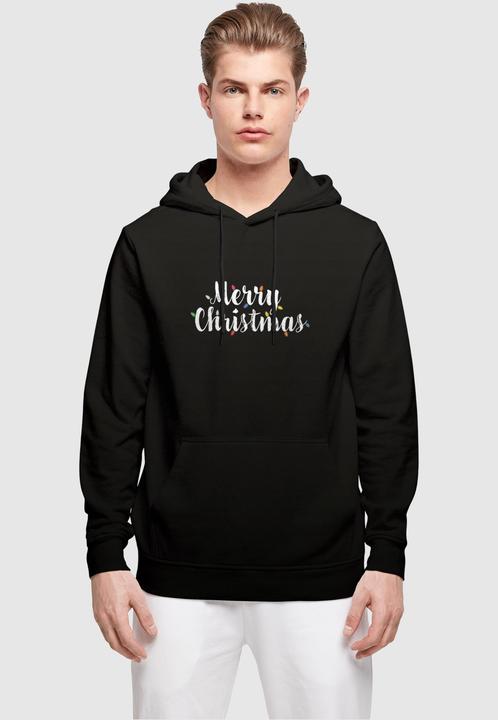 Produktbild Merchcode Merry Christmas Lights Basic Hoody - 117881 (5XL)