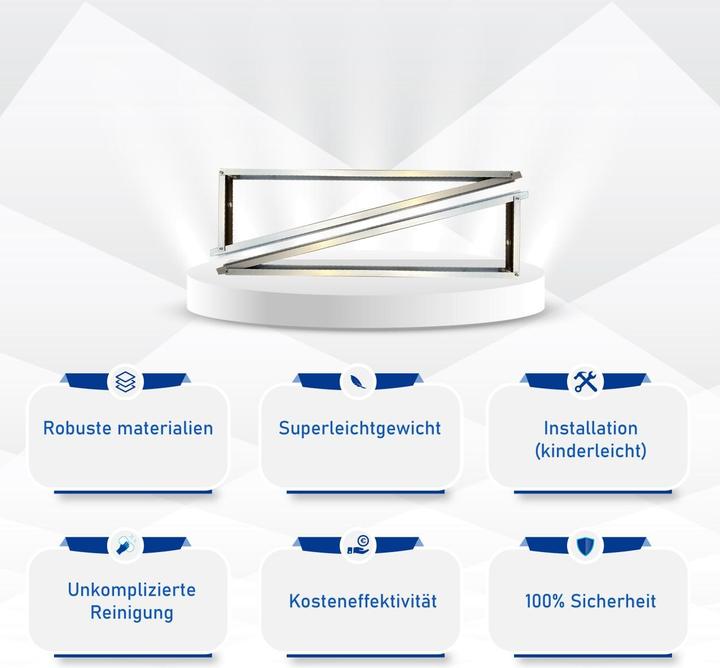 Produktbild Solar Hook Montagepaket Aufständerung Ost-West Premium - für zwei Module (Solaranlage Montagematerial)