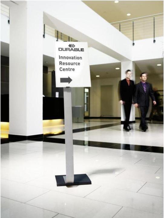 Actual product image Durable Info Sign stand (A3)