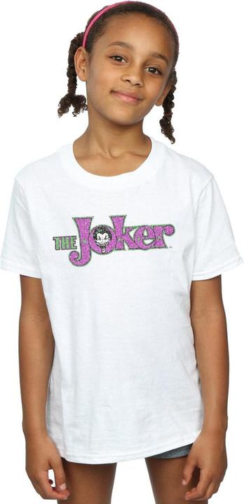 Image du produit - T-shirt THE JOKER CRACKLE LOGO - Fille (128)