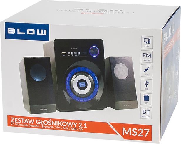 Actual product image Blow 66-378 # 2.1 ms-27 computer speakers
