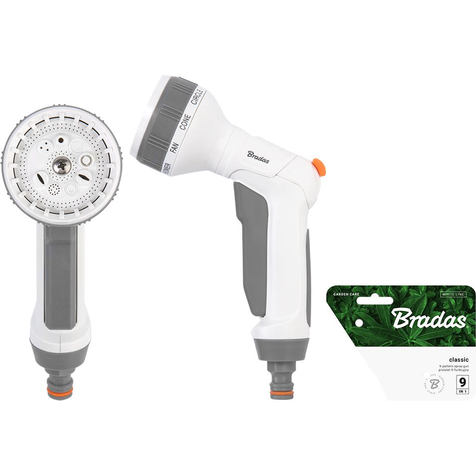 Bradas Gartenbrause mit 9 Bewässerungsmuster (WL-EN11TK)